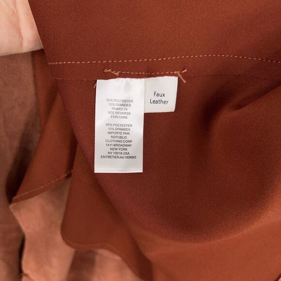 Tahari Jacket Womens 2X Brown Faux Suede Open Soft Minimal Quiet Luxury Autumn - Picture 13 of 14